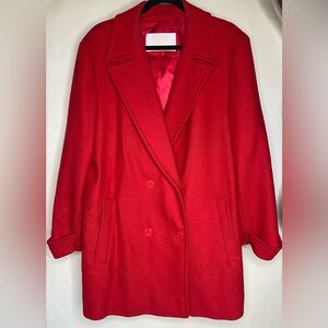 Vintage Pendleton 1950’s Wool Double Breasted Pea Coat Women’s XL